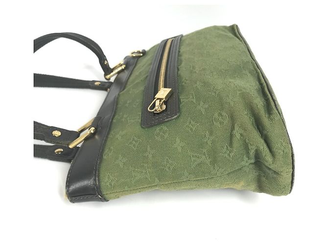 Borsa a spalla/tote bag Mini Lucille PM Monogram Louis Vuitton Cachi - vista 3