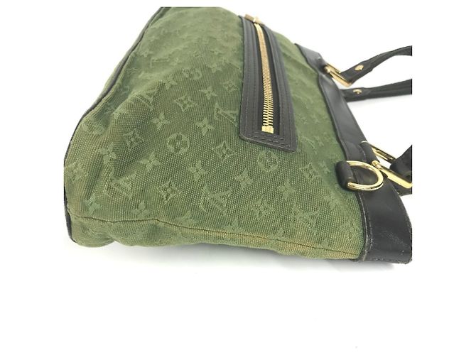 Borsa a spalla/tote bag Mini Lucille PM Monogram Louis Vuitton Cachi - vista 7