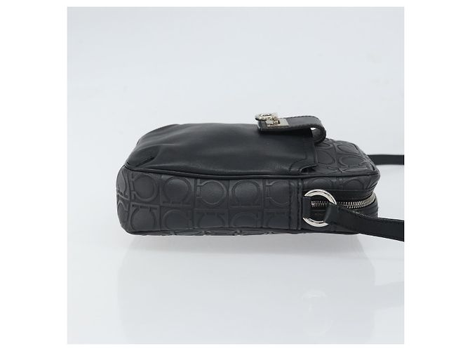 Salvatore Ferragamo Gancini Leather Mini - vista 3