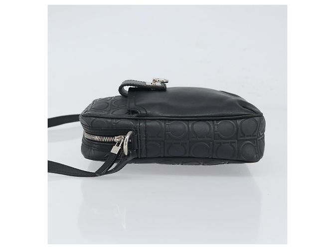 Salvatore Ferragamo Gancini Leather Mini - vista 4