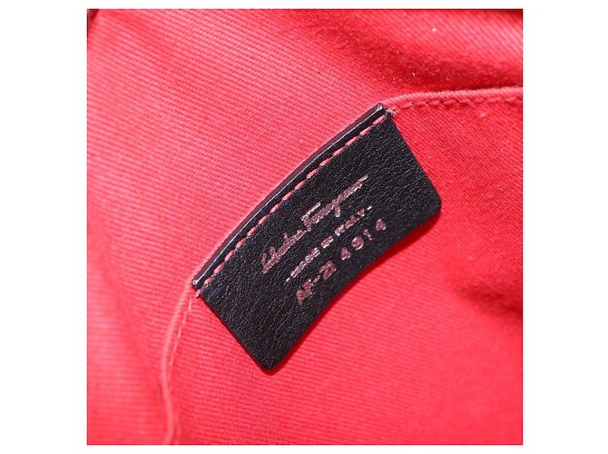 Salvatore Ferragamo Gancini Leather Mini - vista 6