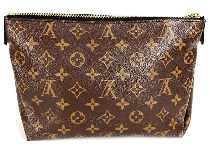 Beauty Case Monogram Pallas di Louis Vuitton Marrone Nero - vista 2