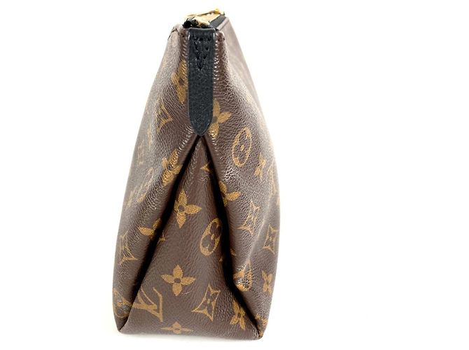 Beauty Case Monogram Pallas di Louis Vuitton Marrone Nero - vista 3