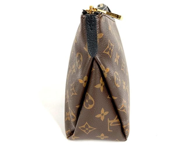 Beauty Case Monogram Pallas di Louis Vuitton Marrone Nero - vista 4
