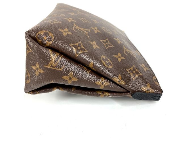 Beauty Case Monogram Pallas di Louis Vuitton Marrone Nero - vista 9