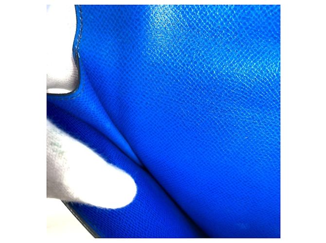 Borsa Clutch Pochette Rio di Hermès Blu - vista 12
