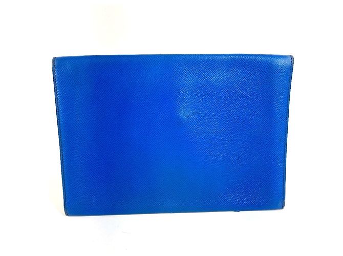 Borsa Clutch Pochette Rio di Hermès Blu - vista 2
