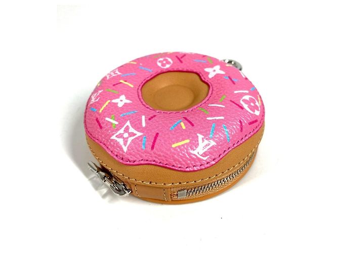Charm per Borsa Donut Monogram Louis Vuitton Rosa - vista 3