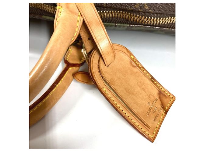 Borsa da viaggio Keepall 50 Monogram Graffiti Louis Vuitton Marrone Cachi - vista 11