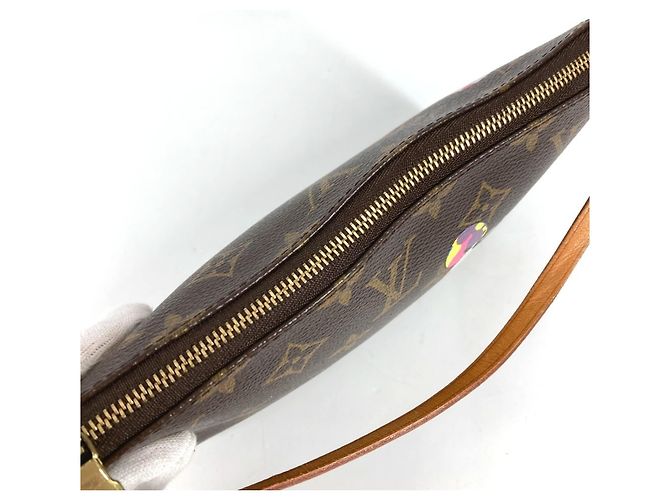 Pochette Accessori Monogram Panda Louis Vuitton Marrone Multicolore - vista 11