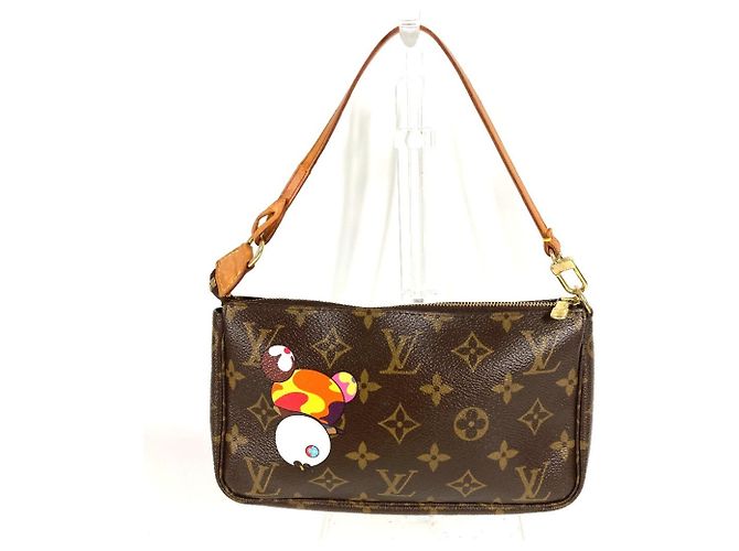 Pochette Accessori Monogram Panda Louis Vuitton Marrone Multicolore - vista 2