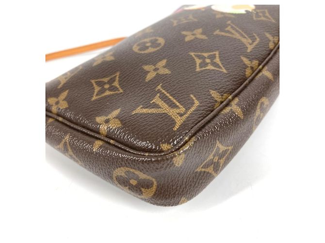 Pochette Accessori Monogram Panda Louis Vuitton Marrone Multicolore - vista 4