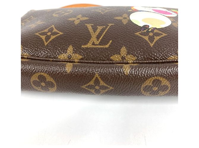 Pochette Accessori Monogram Panda Louis Vuitton Marrone Multicolore - vista 5