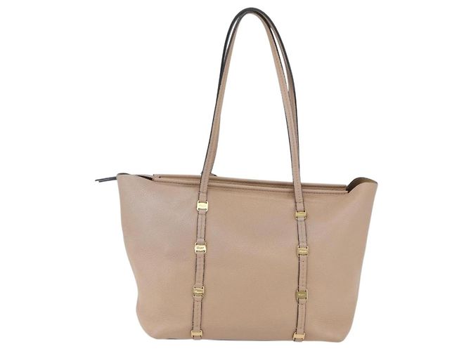 Bolsa Vala de couro Salvatore Ferragamo Bege - vista 2