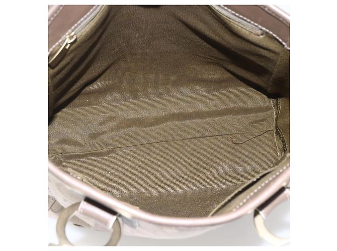 Gancini Tote aus Canvas Medium von Salvatore Ferragamo Beige - Ansicht 5