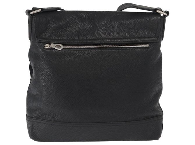 Bally Vintage Schultertasche aus Leder Schwarz - Ansicht 2