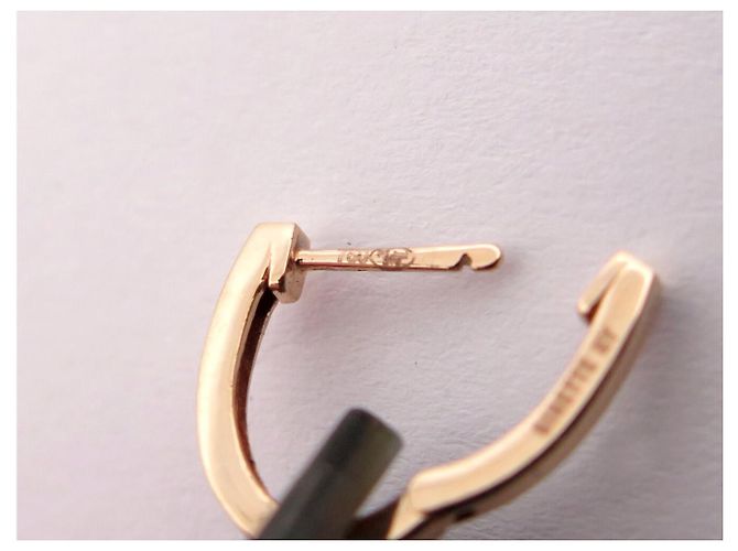 NUOVE ORECCHINI GINETTE NY MY BLISS BOBLINB2 IN ORO ROSA 18K E MADREPERLA D'oro - vista 6