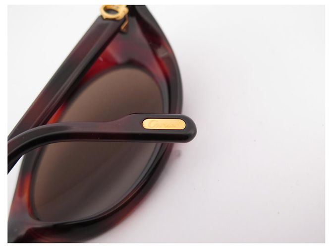 NEUE VINTAGE CARTIER MUST FRISSON BRAUNE SONNENBRILLE - Ansicht 7