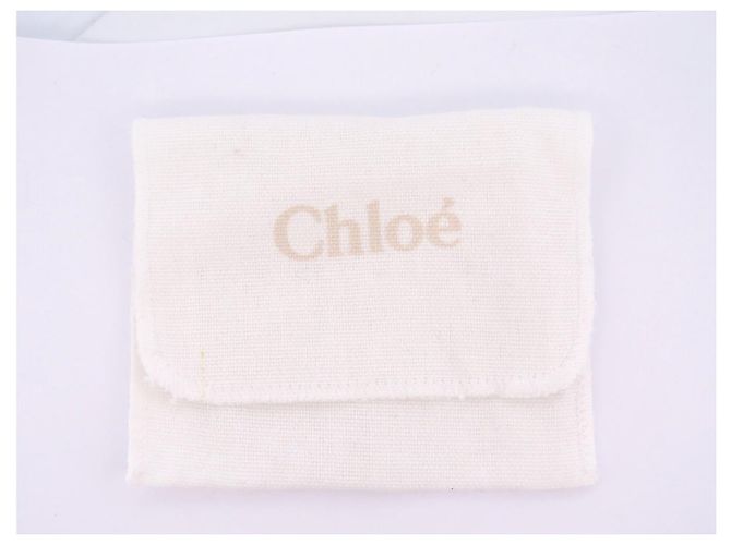 Chloé ARETES CHLOE COLGANTES AROS PERLAS EN METAL DORADO - vista 11