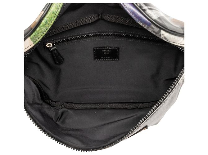 Gürteltasche aus beschichtetem Canvas Fendi Hey Reilly Zucca FF 1974 - Ansicht 4
