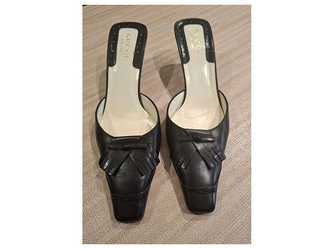Sabot Gucci  "Arielle" Nero - vista 2