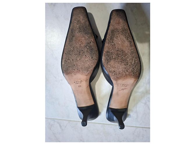 Sabot Gucci  "Arielle" Nero - vista 3