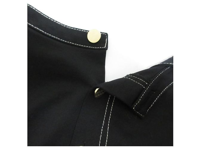 Autre Marque Vestido sin mangas de jersey Negro - vista 6