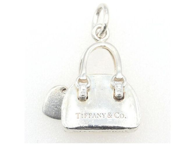 Collana Pendente a Cuore Tiffany & Co. Argento Blu - vista 2