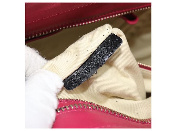 Borsa Valentino Garavani Rockstud in pelle rigida piccola Rosa - vista 7