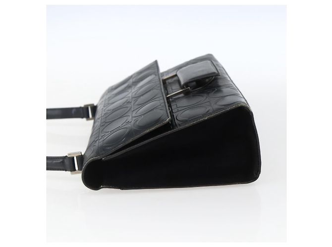 Borsa Gancini in pelle Salvatore Ferragamo Nero - vista 3