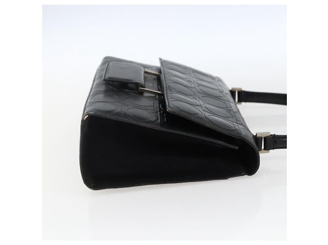Borsa Gancini in pelle Salvatore Ferragamo Nero - vista 4
