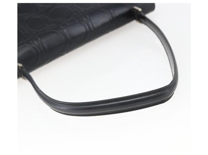 Borsa Gancini in pelle Salvatore Ferragamo Nero - vista 7
