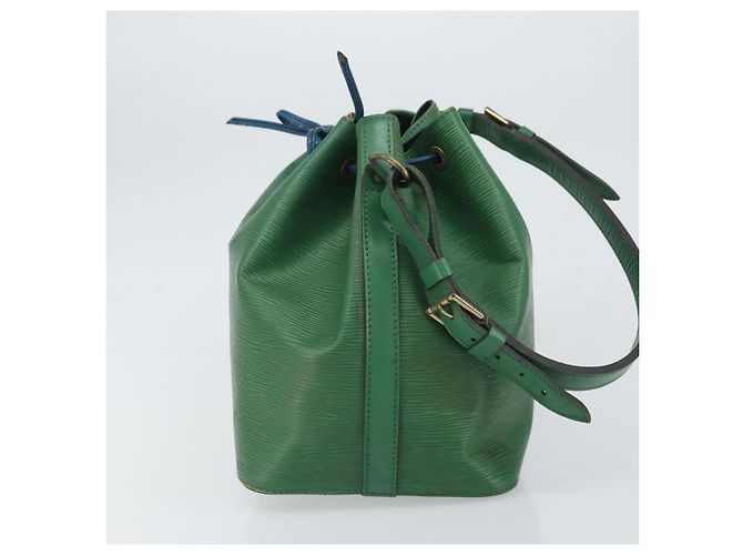 Noe Borsa Petit Noé in pelle Epi media Louis Vuitton Verde - vista 3