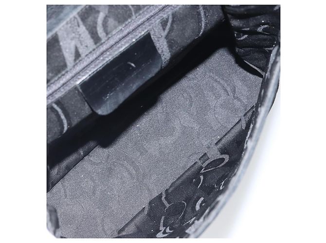 Borsa a Spalla Vala in Pelle Scamosciata Salvatore Ferragamo Nero - vista 5