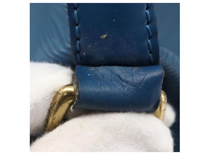 Louis Vuitton Petit Noe Epi Leather Small Blu - vista 7