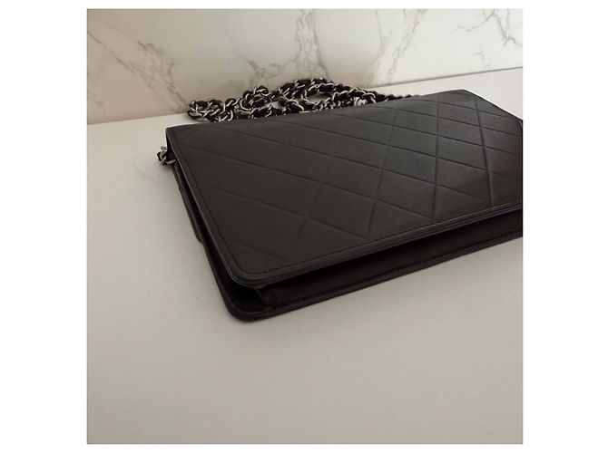 Timeless Chanel WOC in rilievo Chanel Nero - vista 11