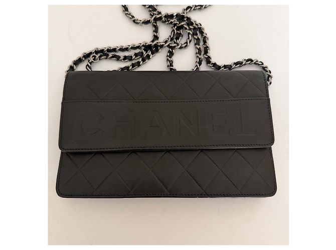 Timeless Chanel WOC in rilievo Chanel Nero - vista 14