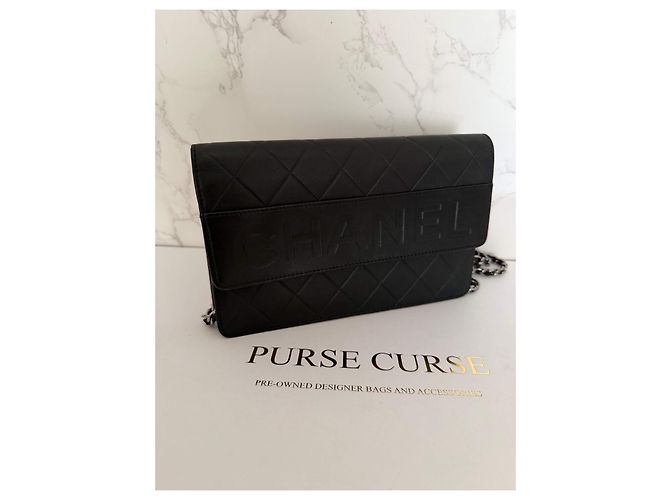 Timeless Chanel WOC in rilievo Chanel Nero - vista 16