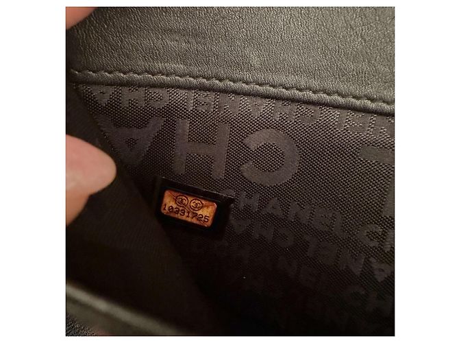 Timeless Chanel WOC in rilievo Chanel Nero - vista 5