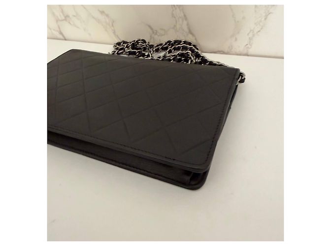 Timeless Chanel WOC in rilievo Chanel Nero - vista 9