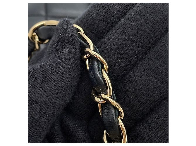 Borsa Chanel Coco Mark Matelassé Trendy CC Nero - vista 15