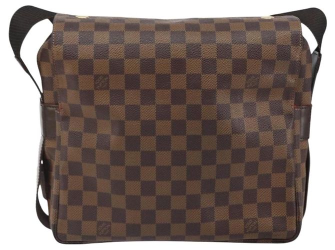 Borsa a mano Naviglio Damier Louis Vuitton Marrone - vista 2