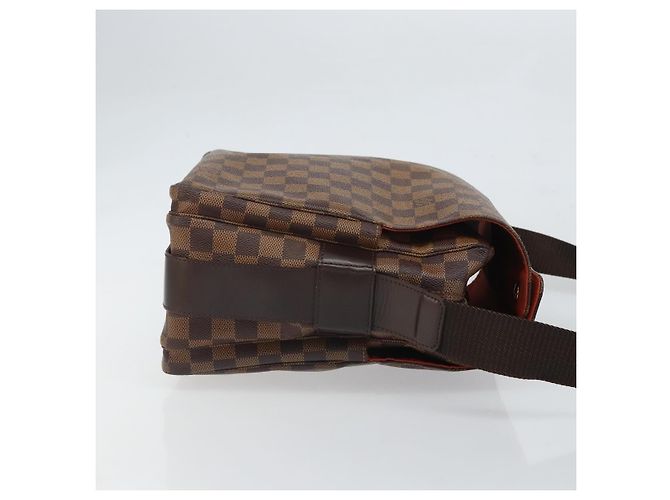 Borsa a mano Naviglio Damier Louis Vuitton Marrone - vista 3