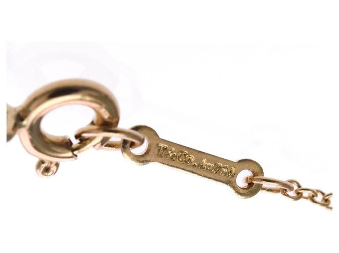 Tiffany & Co Collana in diamante Tiffany Olive Leaf D'oro - vista 10