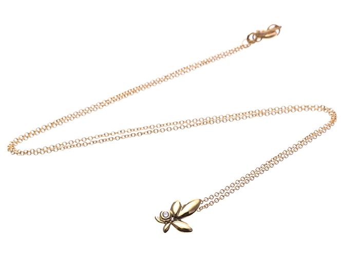 Tiffany & Co Collana in diamante Tiffany Olive Leaf D'oro - vista 14
