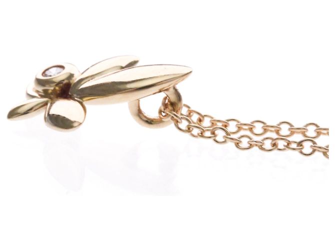 Tiffany & Co Collana in diamante Tiffany Olive Leaf D'oro - vista 3