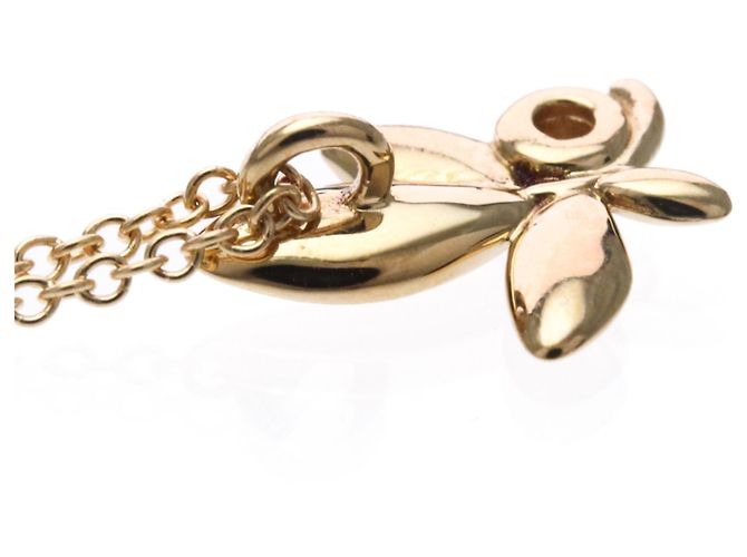Tiffany & Co Collana in diamante Tiffany Olive Leaf D'oro - vista 9