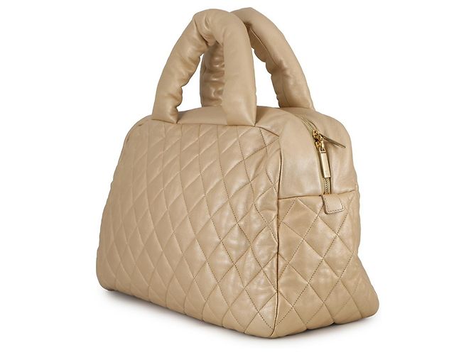 Borsa matelassé Coco Cocoon di Chanel D'oro - vista 2