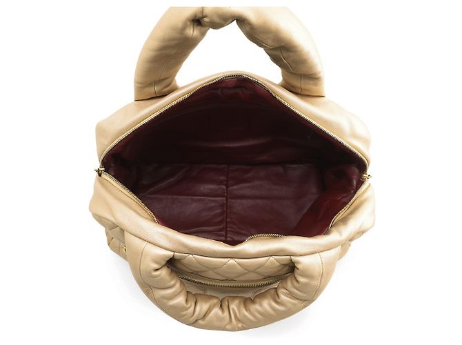 Borsa matelassé Coco Cocoon di Chanel D'oro - vista 5