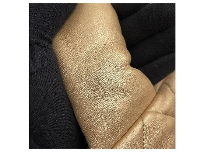 Borsa matelassé Coco Cocoon di Chanel D'oro - vista 8